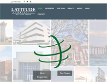 Tablet Screenshot of latitudeco.com